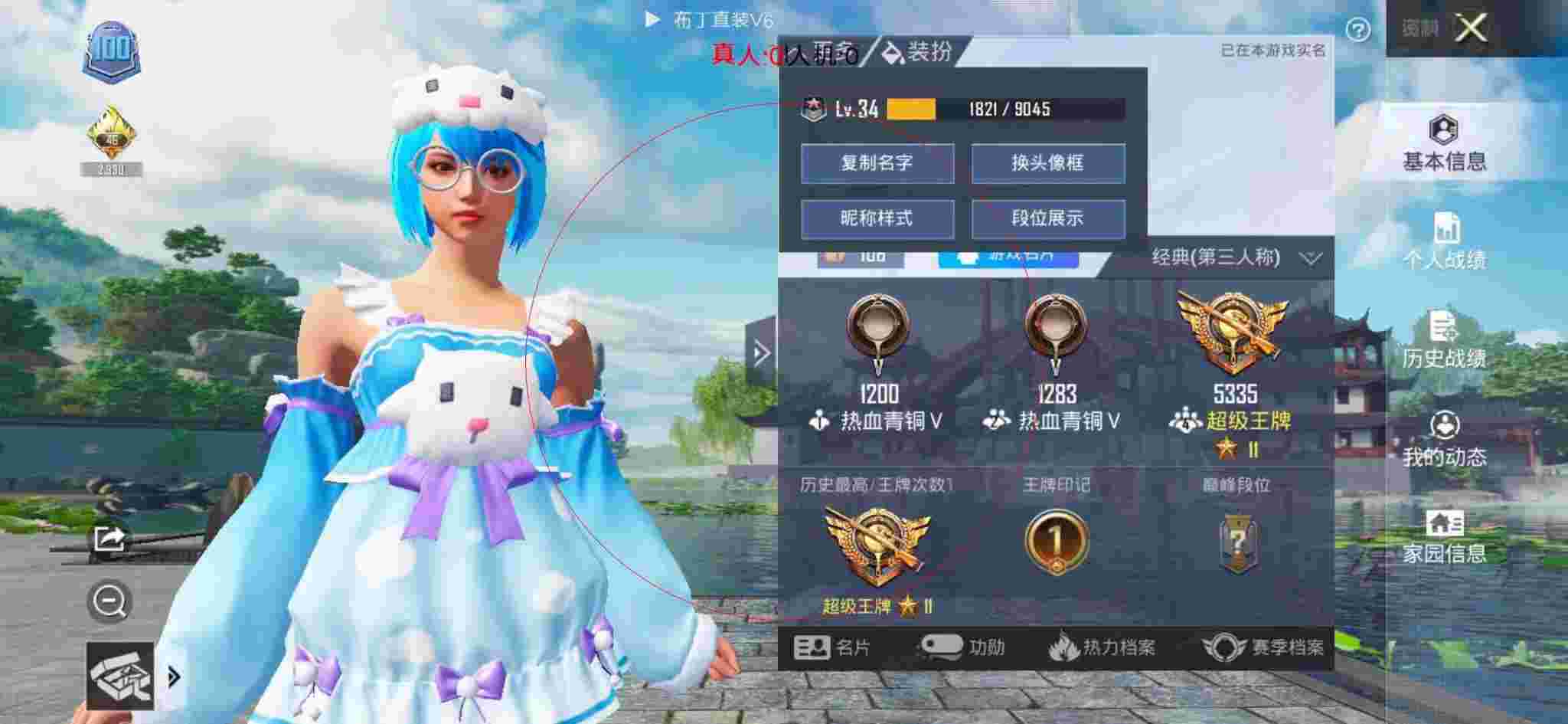 和平精英布丁直装透视 - 三角洲发型辅助预览图